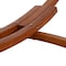 Deko Living Outdoor Cedar Wood Hammock with Black Textilene Fabric COP20208BLK - alternate 3